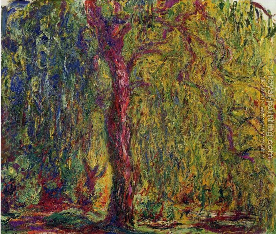 Claude Oscar Monet : Weeping Willow IV